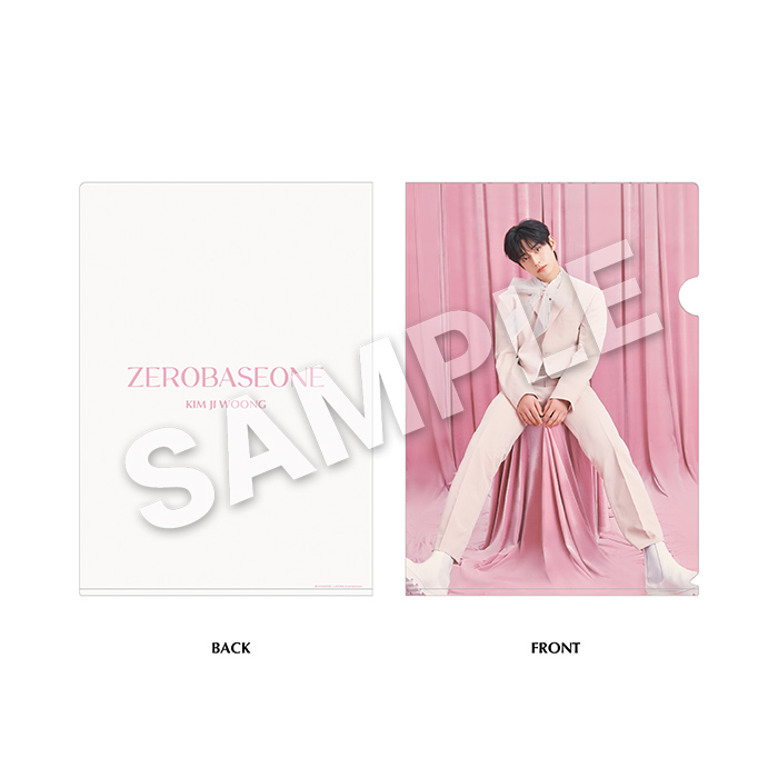 【会場受取】クリアファイル（KIM JI WOONG）